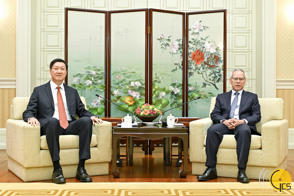 首席執行官Cen Haohui會見了中國體育一般管理局長Gao Zhidan  – 澳門特殊行政區政府門戶網站 – 澳門特殊行政區政府門戶網站