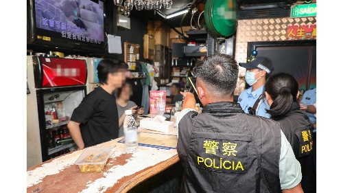 治安警察局持續開展“雷霆2025”行動- gcs.gov.mo